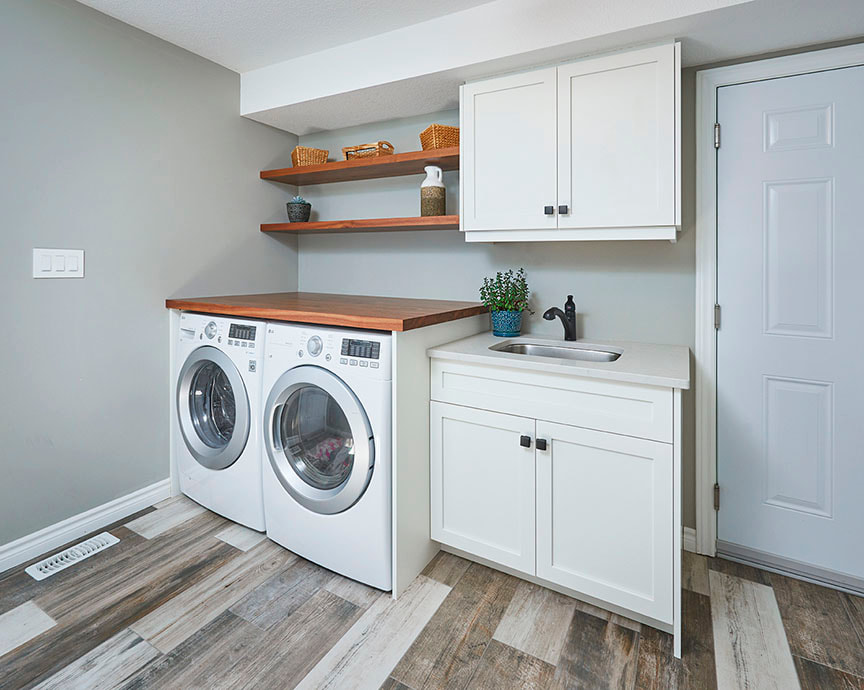 Caryndale Contracting laundry room